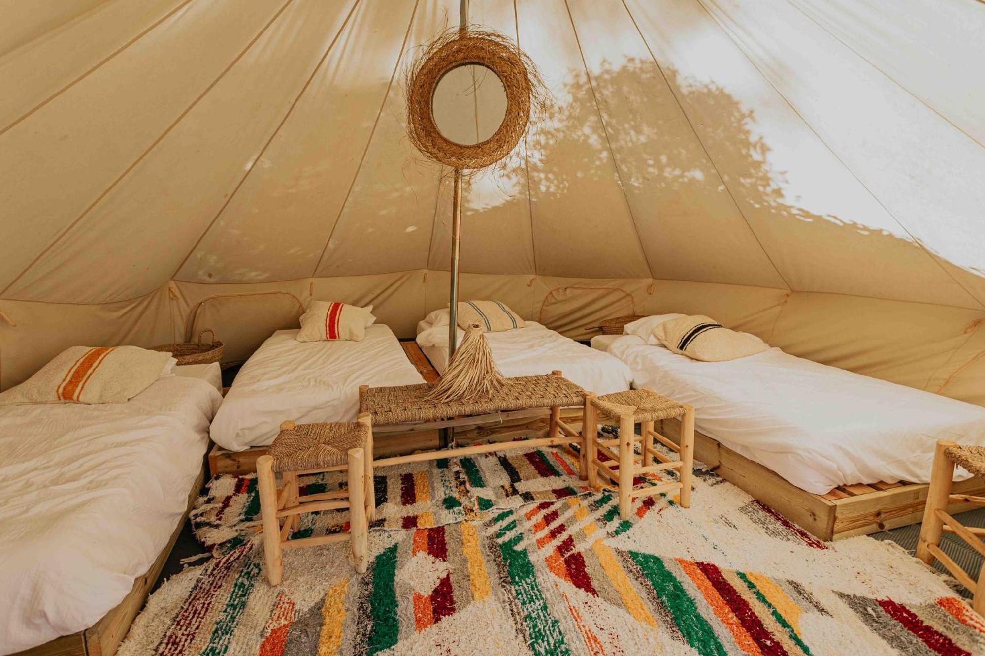 יורט דה מאר Camping Santa Elena מראה חיצוני תמונה