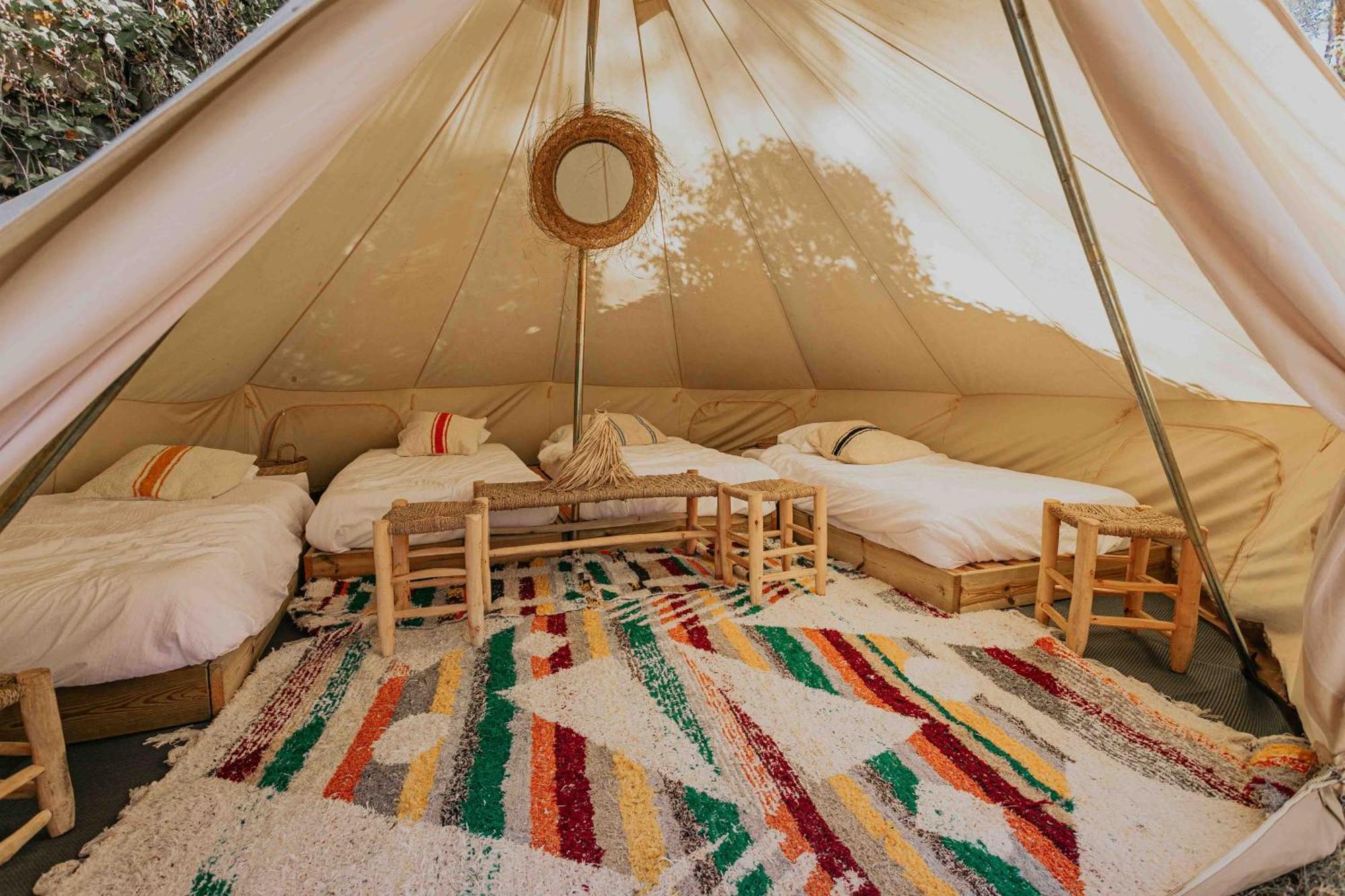 יורט דה מאר Camping Santa Elena חדר תמונה